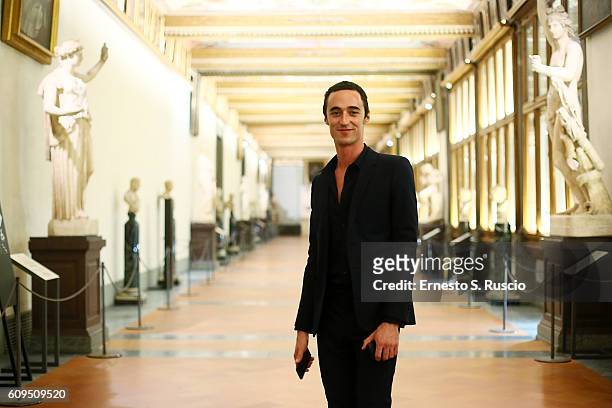 Daniele Cavalli attends the Les Petits Joueurs Dinner at Galleria Uffizi on September 20, 2016 in Florence, Italy.