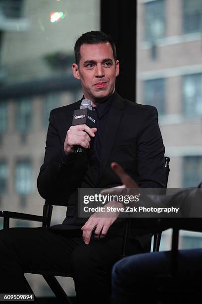 Comedian John Roberts attends Build Series to discuss "Bob's Burgers" at AOL HQ on September 21, 2016 in New York City.