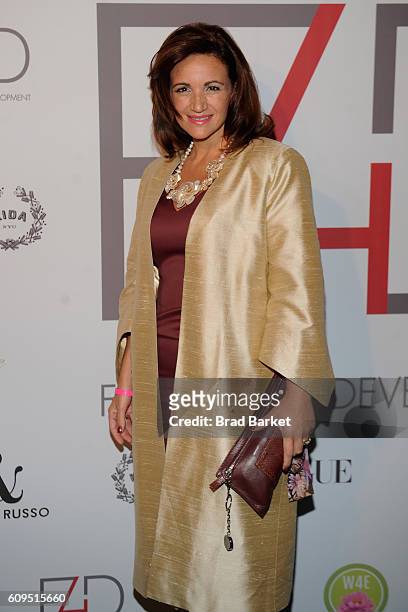 Michelle Muscat attends Fashion 4 Development's 6th Annual Official First Ladies Luncheon at The Pierre Hotel on September 21, 2016 in New York City.
