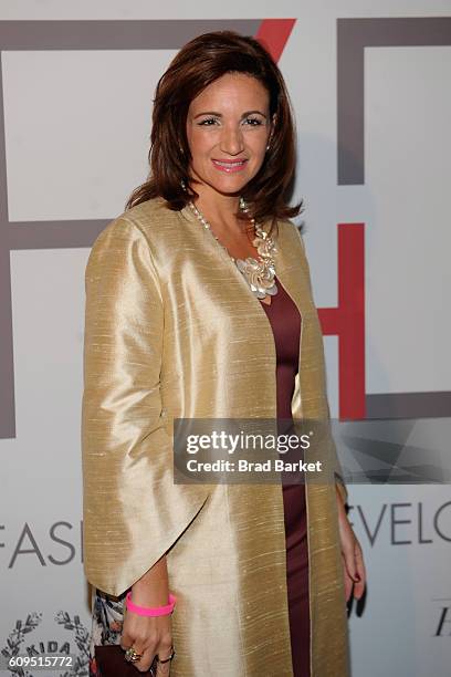 Michelle Muscat attends Fashion 4 Development's 6th Annual Official First Ladies Luncheon at The Pierre Hotel on September 21, 2016 in New York City.