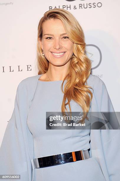 Model Petra Nemcova attends Fashion 4 Development's 6th Annual Official First Ladies Luncheon at The Pierre Hotel on September 21, 2016 in New York...