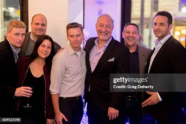 Jeff Frost, Jason Clodfelter, Chris Parnell, Executive Producer Mark Geragos, Kim Rozenfeld, Executive Vice President Current Programs at Sony...