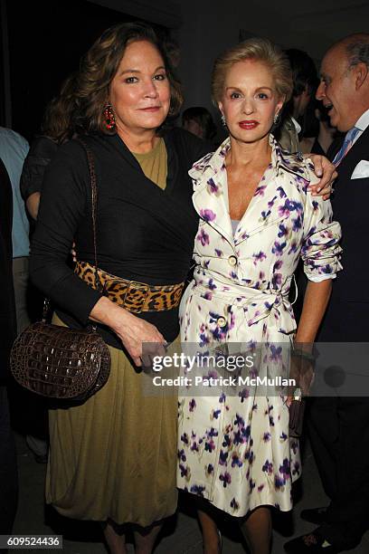 Barbara de Kwiatkowski and Carolina Herrera attend INTERVIEW MAGAZINE, DIANE VON FURSTENBERG and W HOTELS Launch Party for BOB COLACELLO's new book...