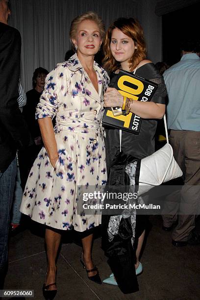 Carolina Herrera and Samantha Perelman attend INTERVIEW MAGAZINE, DIANE VON FURSTENBERG and W HOTELS Launch Party for BOB COLACELLO's new book "OUT"...