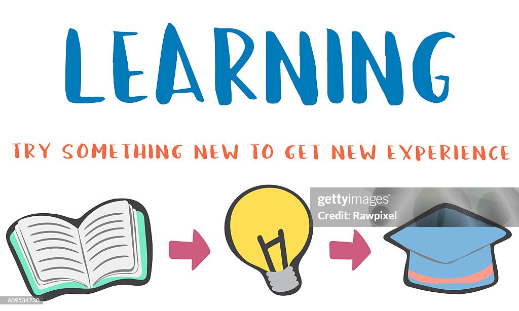 Learning Creating And Using Knowledge Knowledge Learning Lesson Study Concept High-Res Vector Graphic - Getty ...