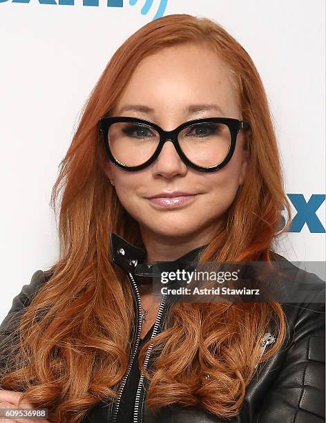 Singer Tori Amos visits the SiriusXM Studios on September 21, 2016 in New York City.