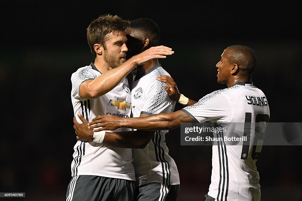 Northampton Town v Manchester United - EFL Cup Third Round