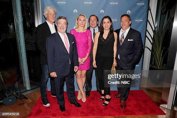 Dateline 25th Anniversary Event -- Pictured: Dateline Correspondent Keith Morrison, Dateline Senior Executive Producer David Corvo, Dateline...