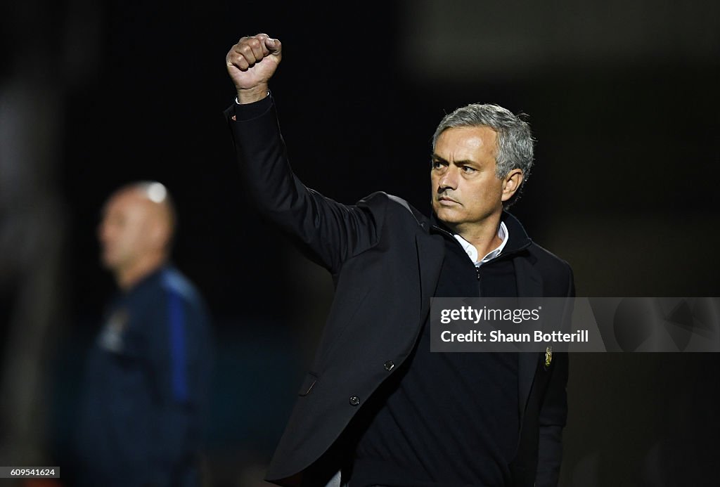 Northampton Town v Manchester United - EFL Cup Third Round