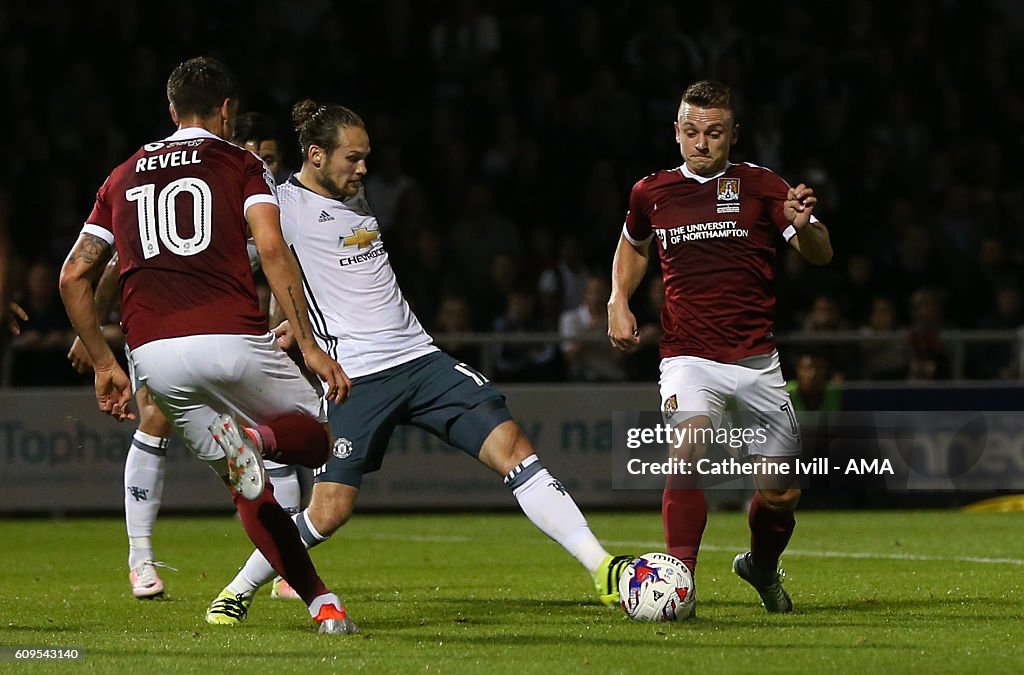 Northampton Town v Manchester United - EFL Cup Third Round