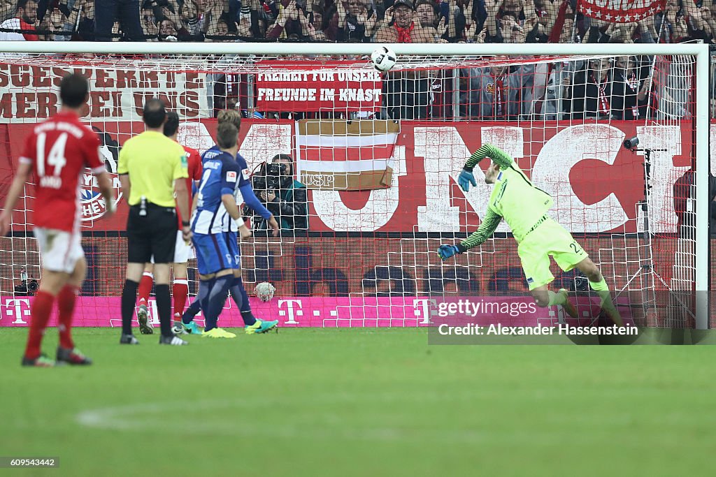 Bayern Muenchen v Hertha BSC - Bundesliga