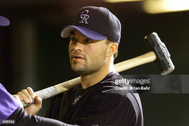 Mike Rokes Colorado 83 Mike Hampton Rockies Stock Photos, High-Res Pictures, and Images ...