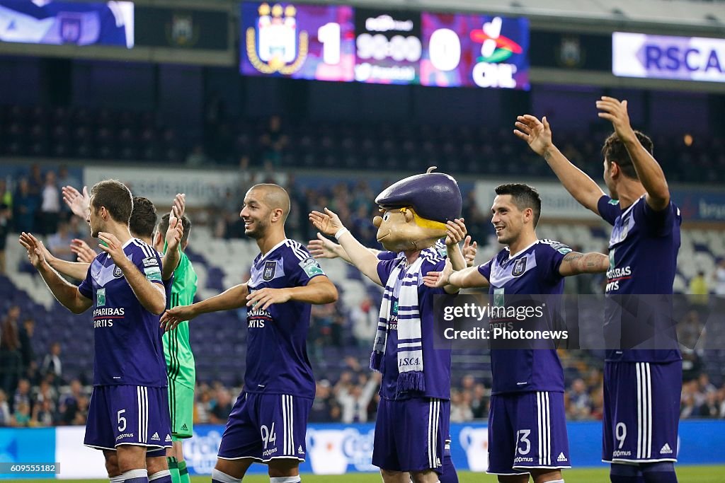 Rsc Anderlecht v OHL - Croky Cup