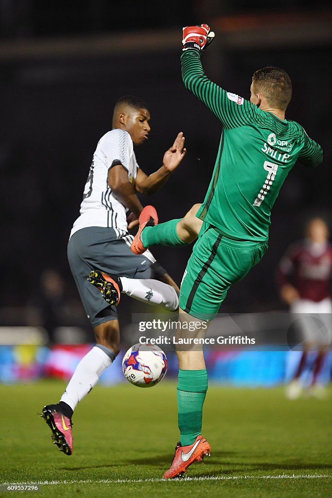 Northampton Town v Manchester United - EFL Cup Third Round