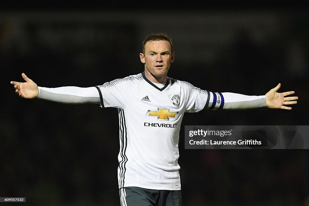 Northampton Town v Manchester United - EFL Cup Third Round