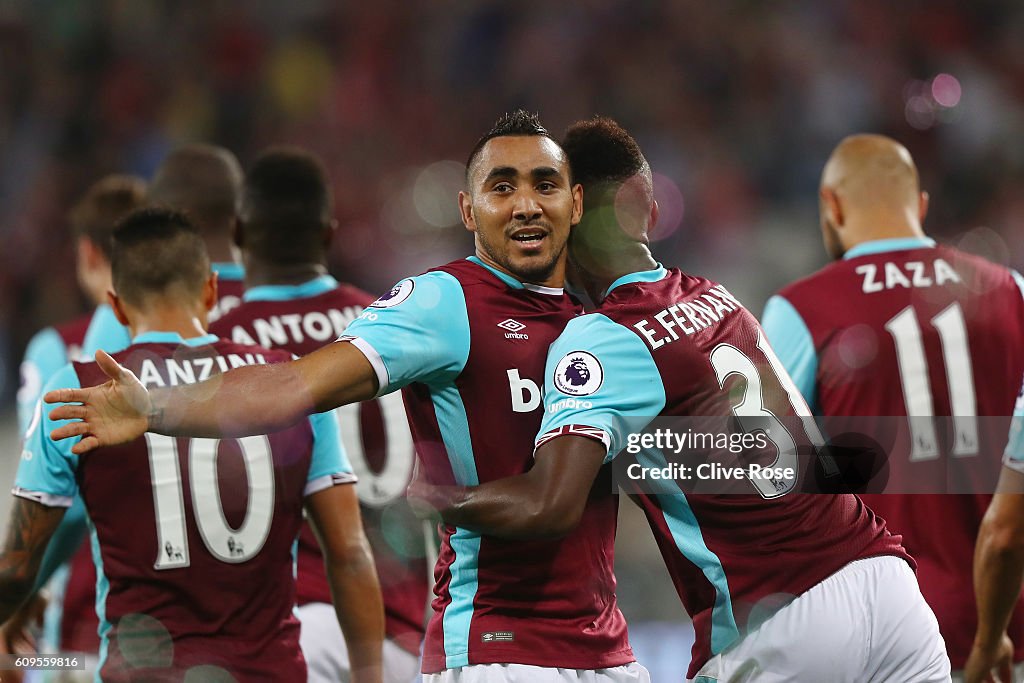 West Ham United v Accrington Stanley - EFL Cup Third Round