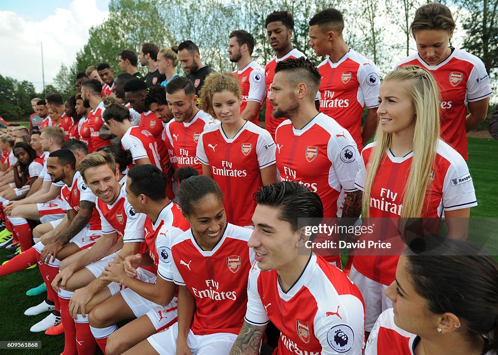 Arsenal 1st Team Squad:Season 2016/17