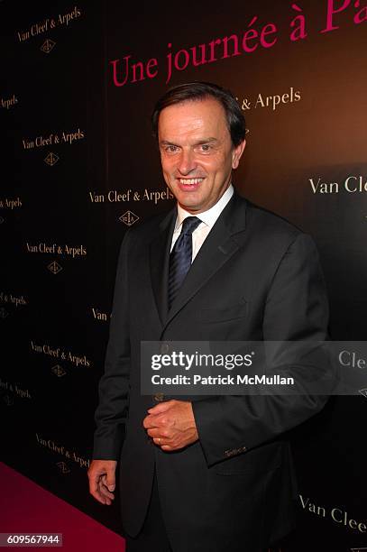 Stanislas de Quercize attends VAN CLEEF & ARPELS hosts "UNE JOURNEE A PARIS" at Hammerstein Ballroom on September 4, 2007 in New York City.