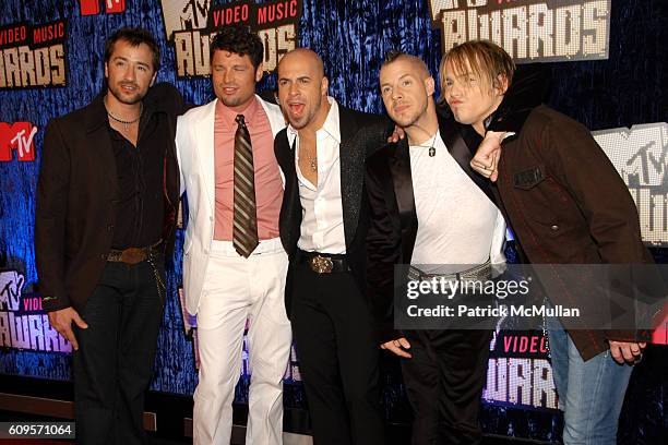 Musicians Daughtry attends 2007 MTV VMA'S - ARRIVALS at The Palms Hotel and Casino on September 9, 2007 in Las Vegas, NV.