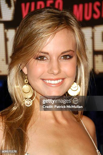 Caitlin Upton attends 2007 MTV VMA'S - ARRIVALS at The Palms Hotel and Casino on September 9, 2007 in Las Vegas, NV.