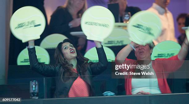 Crowds during Andy Murray Live presented by SSE at the SSE Hydro on September 21, 2016 in Glasgow, Scotland.