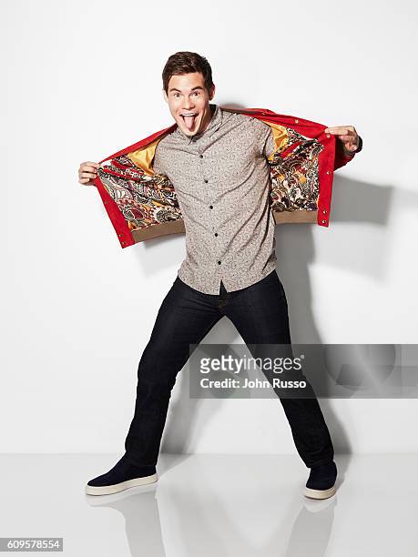 Actor Adam DeVine is photographed for 20th Century Fox on May 26, 2016 in Los Angeles, California.