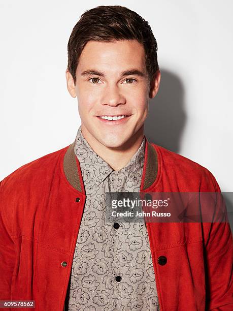 Actor Adam DeVine is photographed for 20th Century Fox on May 26, 2016 in Los Angeles, California.