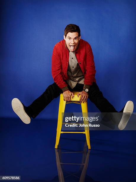 Actor Adam DeVine is photographed for 20th Century Fox on May 26, 2016 in Los Angeles, California.