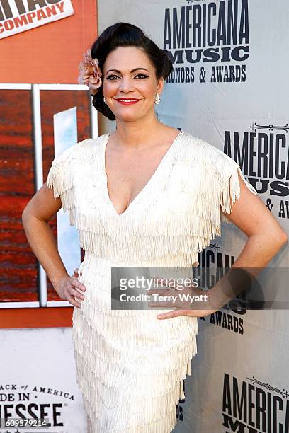 Angaleena Presley attends the Americana Honors & Awards 2016 at Ryman Auditorium on September 21, 2016 in Nashville, Tennessee.