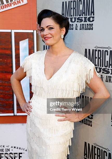 Angaleena Presley attends the Americana Honors & Awards 2016 at Ryman Auditorium on September 21, 2016 in Nashville, Tennessee.