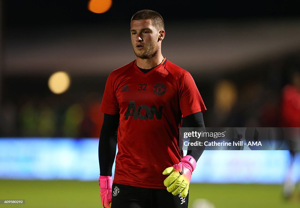 Northampton Town v Manchester United - EFL Cup Third Round