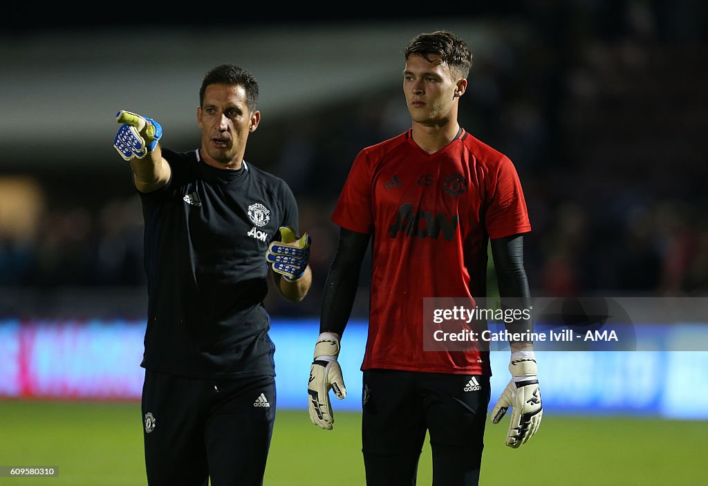 Northampton Town v Manchester United - EFL Cup Third Round