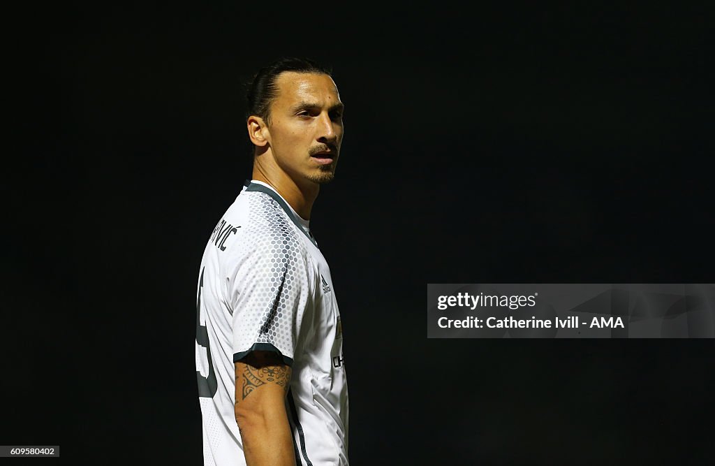 Northampton Town v Manchester United - EFL Cup Third Round