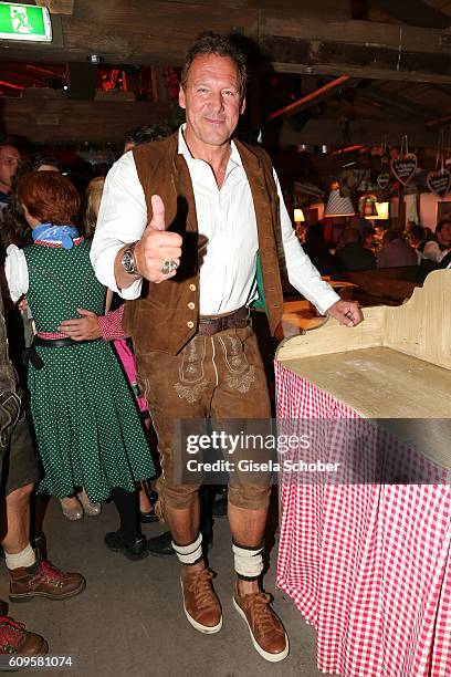 Ralph Moeller during the Oktoberfest at Theresienwiese on September 21, 2016 in Munich, Germany.