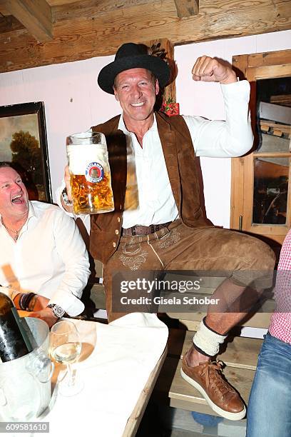 Ralph Moeller during the Oktoberfest at Theresienwiese on September 21, 2016 in Munich, Germany.