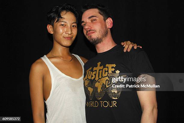 Alexander Wang and DJ AM attend Alexander Wang After Party at 313 West 37th St on September 6, 2007 in New York City.