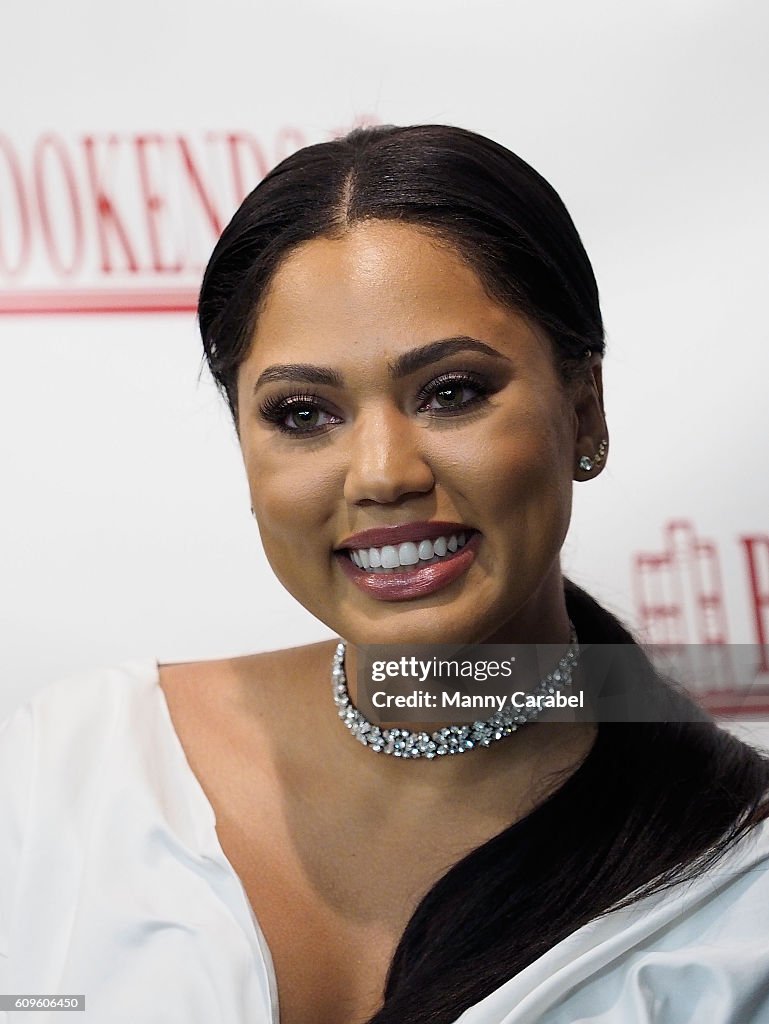Ayesha Curry Signs Copies Of Her Book "The Seasoned Life"