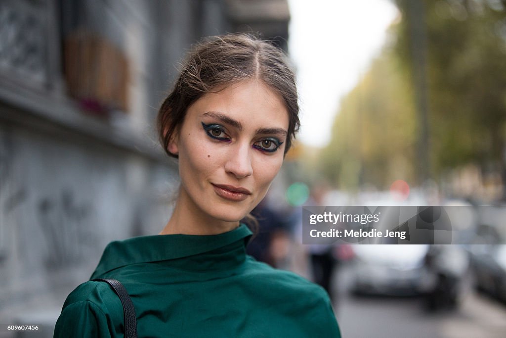 Street Style: September 21 - Milan Fashion Week Spring/Summer 2017