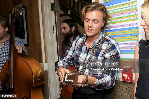 Parker Millsap backstage at the Americana Honors & Awards 2016 at Ryman Auditorium on September 21, 2016 in Nashville, Tennessee.