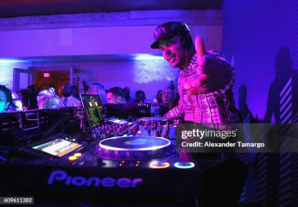 Walshy Fire performs live at Lexus Pop Up Concert Series Powered by Pandora Ft. Walshy Fire DJ Set at The Addison on September 21, 2016 in Boca...