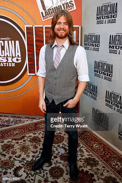 Andrew Leahey attends the Americana Honors & Awards 2016 at Ryman Auditorium on September 21, 2016 in Nashville, Tennessee.
