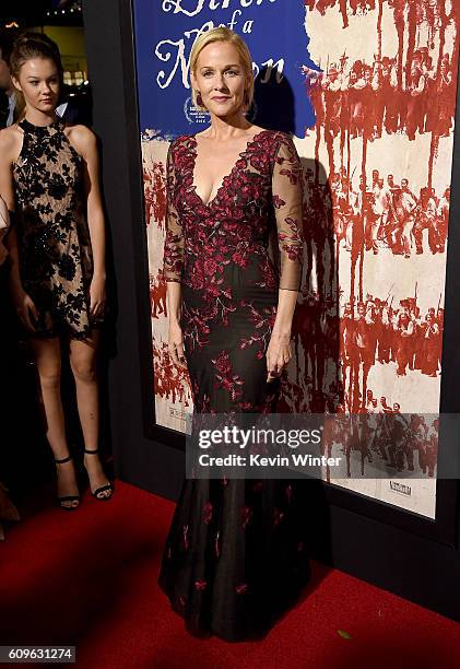 Actress Penelope Ann Miller attends the premiere of Fox Searchlight Pictures' "The Birth of a Nation" at ArcLight Cinemas Cinerama Dome on September...