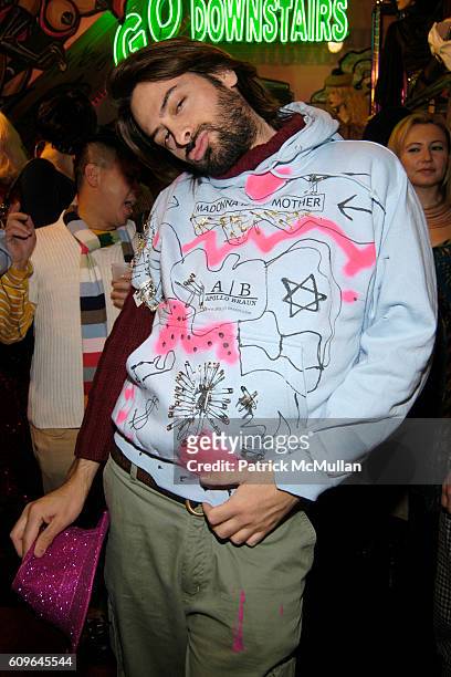 Apollo Braun attends Amanda Lepore 2008 Calendar Release and Signing Reception at Patricia Field Store on December 21, 2007 in New York City.