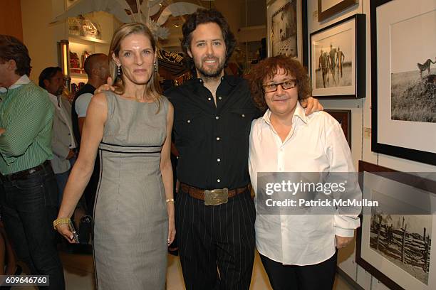 Sandy Brant, David Lauren and Ingrid Sischy attend INTERVIEW MAGAZINE Celebrates "RALPH LAUREN" 40th Anniversary Book Party at Ralph Lauren on...