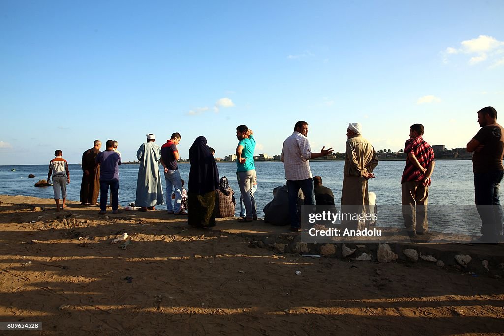 Migrants' boat sank in Egypt