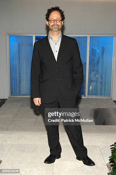 Adam Weinberg attends DAVID YURMAN and THE WHITNEY MUSEUM host "OUT OF THE ARCHIVES" at The Sagamore on December 5, 2007 in Miami Beach, FL.