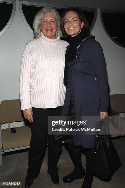 Barbara Becker and Claudia Mahler attend Peter and The Wolf, A Family Holiday Benefit for Works & Process at the Guggenheim hosted By Isaac Mizrahi...