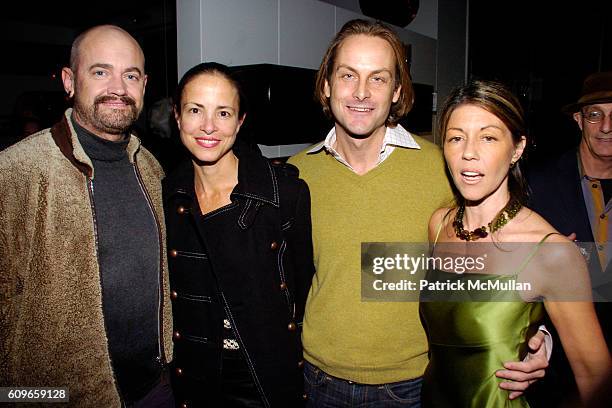 James Killough, Amy Peck, Andrew Brunger and Sally Randall Brunger attend KolDesign/BoConcept 5th Annual Holiday Party at BoConcept on December 11,...