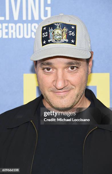 Actor Gregg Bello attends National Geographic's "Years Of Living Dangerously" new season world premiere at the American Museum of Natural History on...