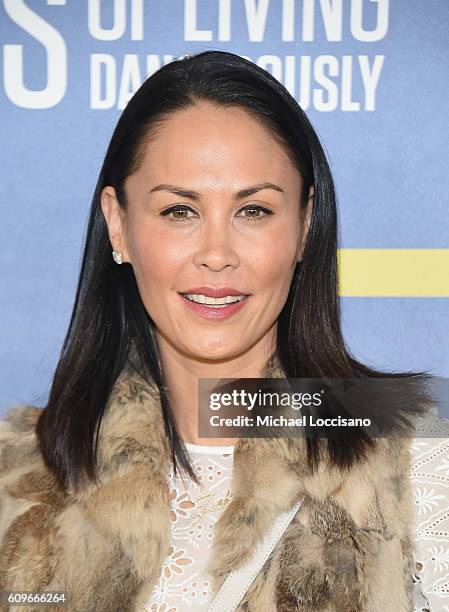 Personality Jules Wainstein attends National Geographic's "Years Of Living Dangerously" new season world premiere at the American Museum of Natural...